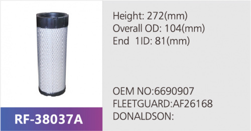 Фильтр воздушный RF-38037AB (1/)