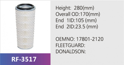 Фильтр воздушный RF-3517A (1/)
