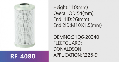 Фильтр гидравлический hp0502a10an